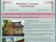 Tablet Screenshot of natashasguesthouse.com